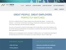Tablet Screenshot of csitechinc.com